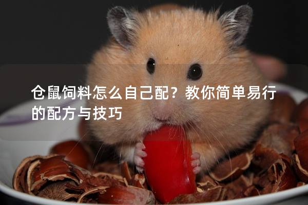 仓鼠饲料怎么自己配？教你简单易行的配方与技巧