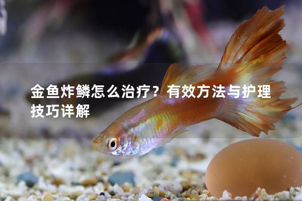 金鱼炸鳞怎么治疗？有效方法与护理技巧详解