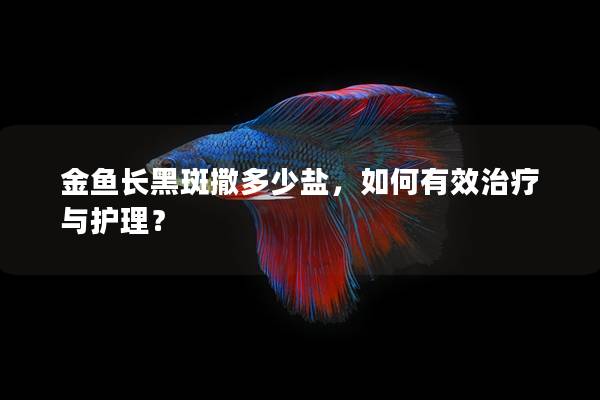 金鱼长黑斑撒多少盐，如何有效治疗与护理？