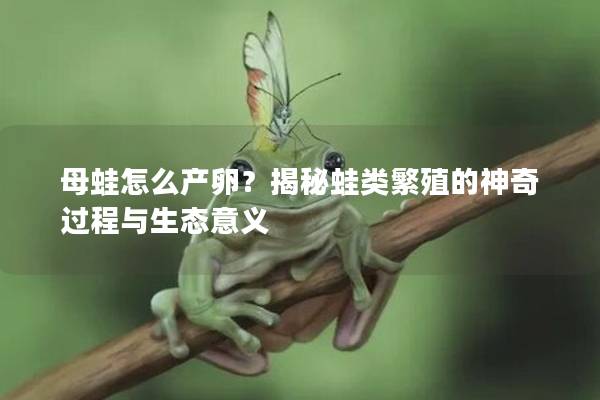 母蛙怎么产卵？揭秘蛙类繁殖的神奇过程与生态意义