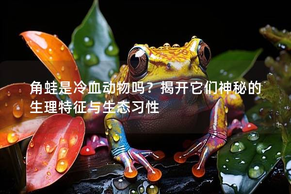 角蛙是冷血动物吗？揭开它们神秘的生理特征与生态习性