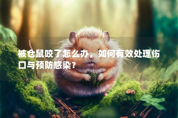 被仓鼠咬了怎么办，如何有效处理伤口与预防感染？